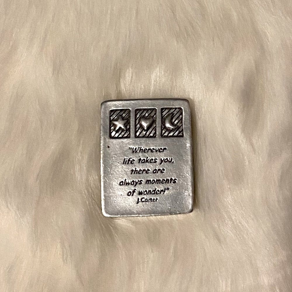 ⭐️5/$25 | Small Metal Jewelry Box with engraved Lid